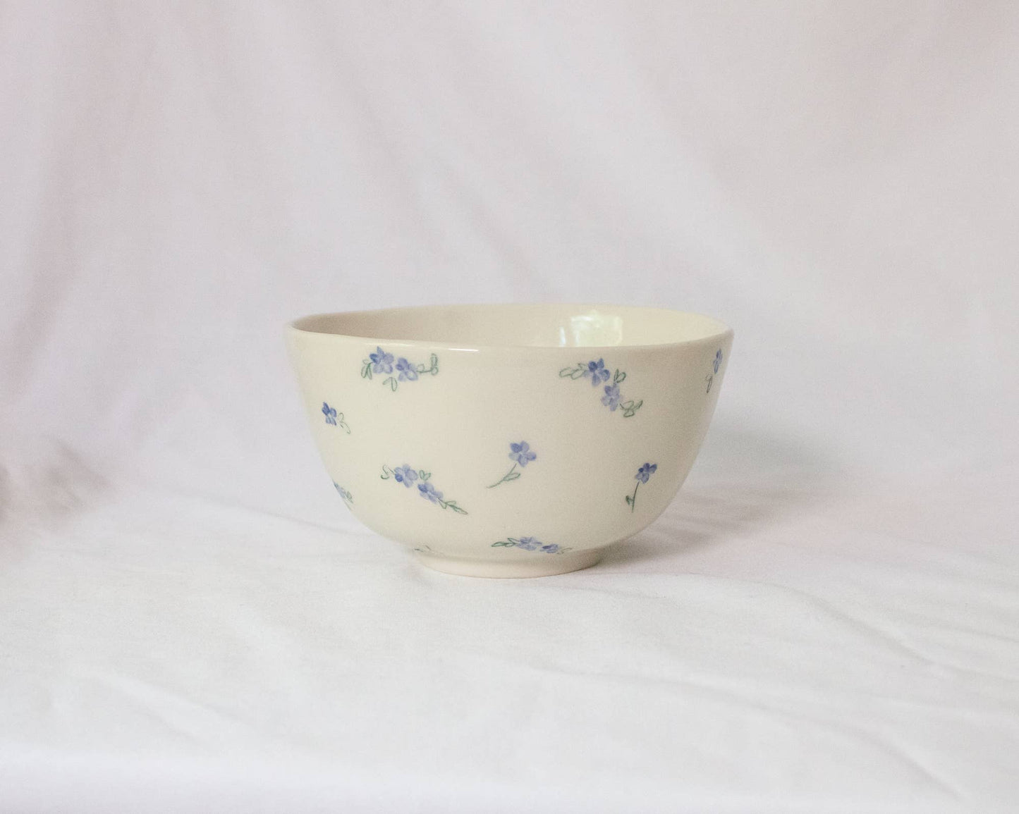 Wild Flowers Ceramic Bowl